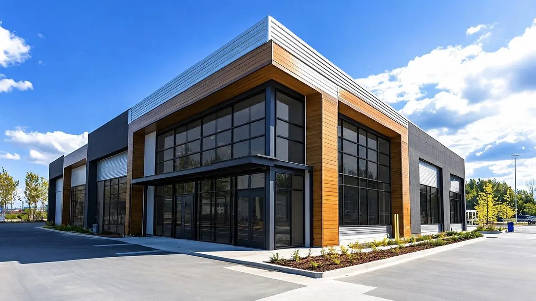 Ground-floor commercial glazing with privacy and security film