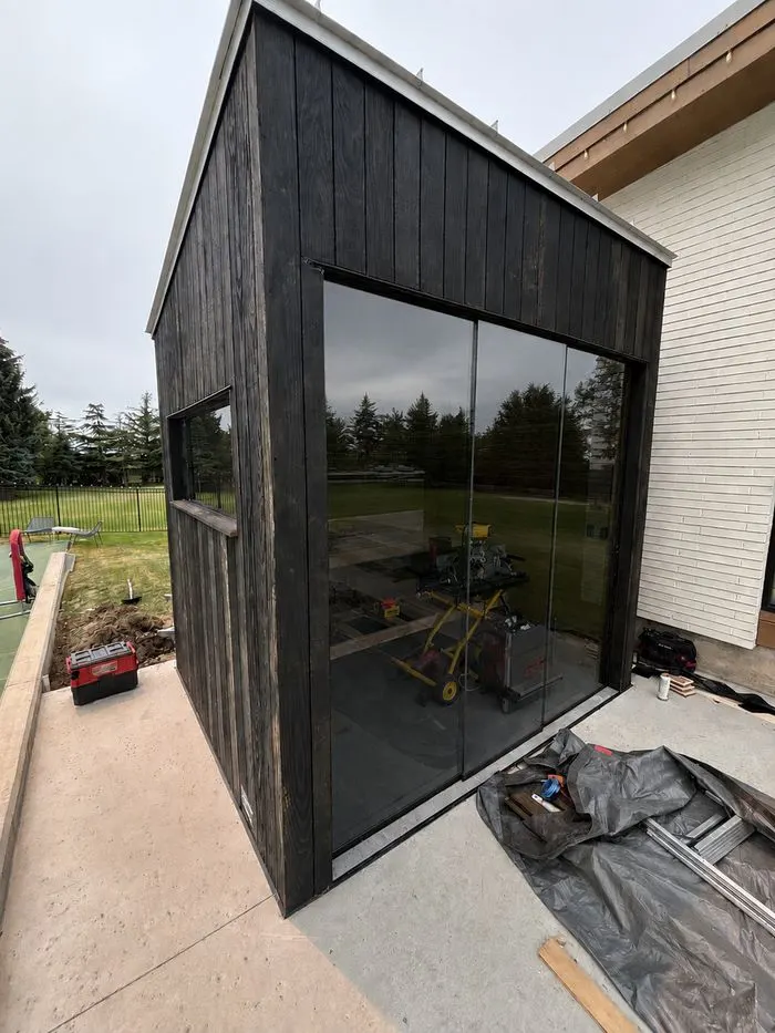 Room viewed through 70% visible light transmission window film